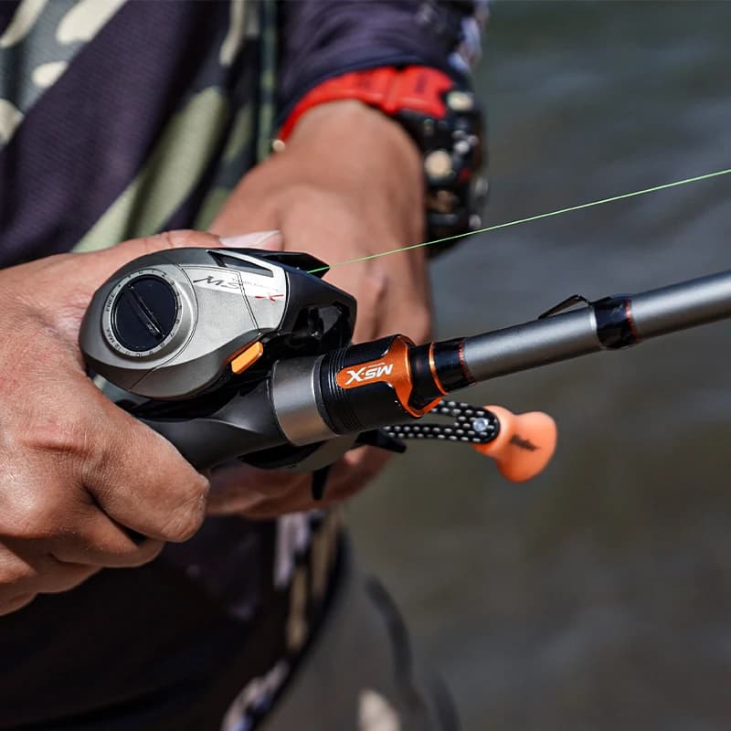 Canna da Pesca Histar MS-X Versione FUJI 1.68-2.4m, Lancio Lungo, Anelli O, Nastro in Carbonio, Alta Resistenza, Azione Rapida, Durezza UL-MH