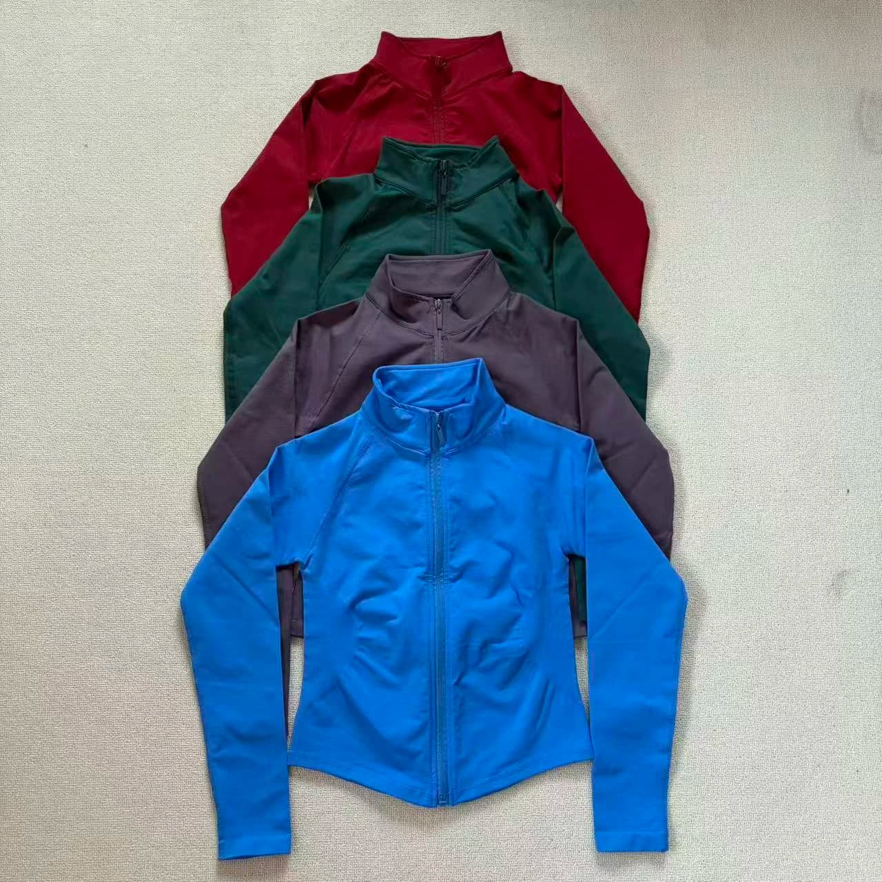 Giacca Sportiva con Zip DF per Donne, Ideale per Fitness, Corsa, Esercizio, Yoga, Atletica e Allenamento ad Alto Impatto