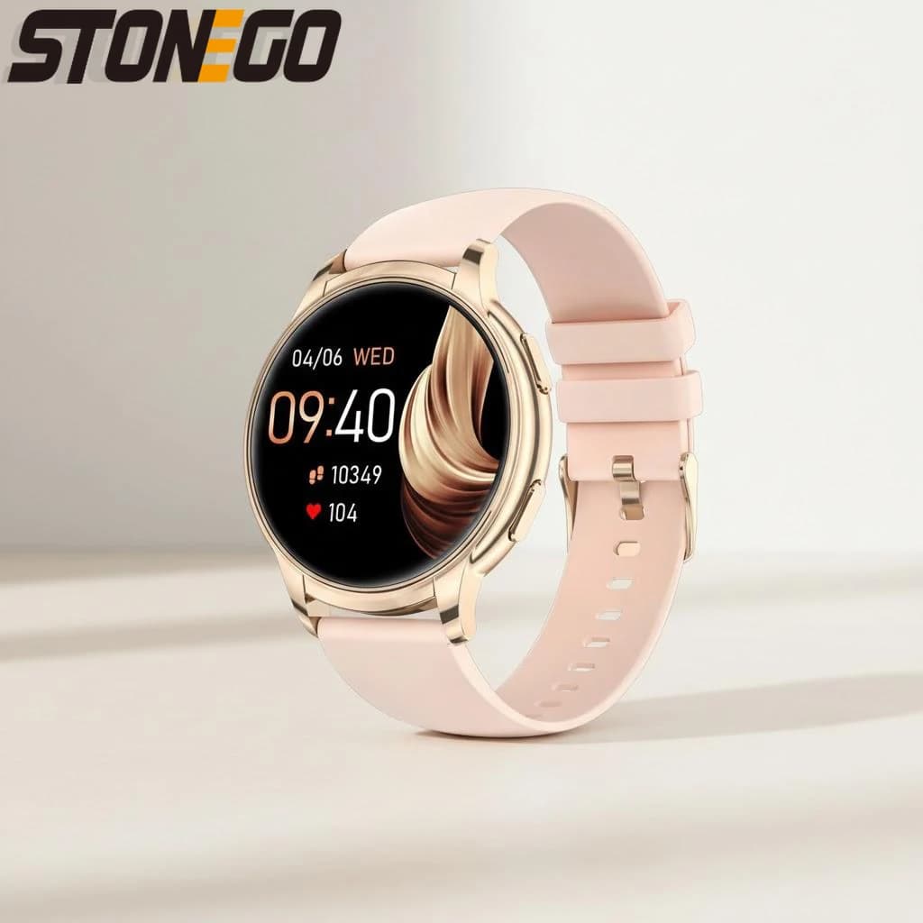 Smartwatch Impermeabile IP67 Fitness Tracker con Monitoraggio 24/7 di Frequenza Cardiaca, Sonno e SpO2, Funzione di Chiamata, Compatibile con Android e iOS