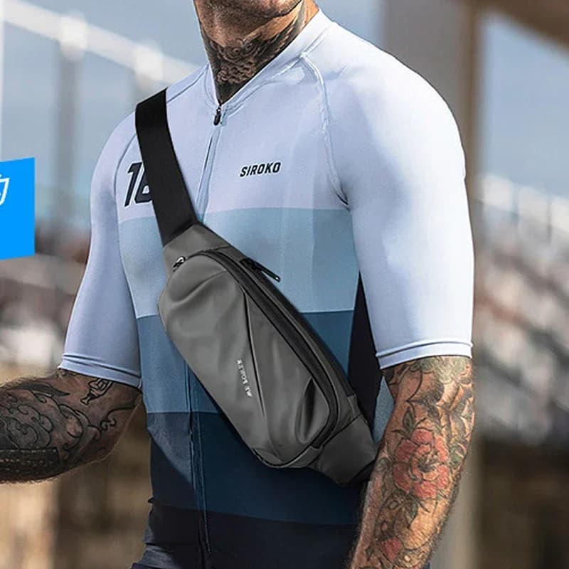 Running Waterproof Nylon Multi-purpose Travel Fashion Male Sling Chest Bum Hip Fanny Pack Bags Men Waist Pack Belt Bag