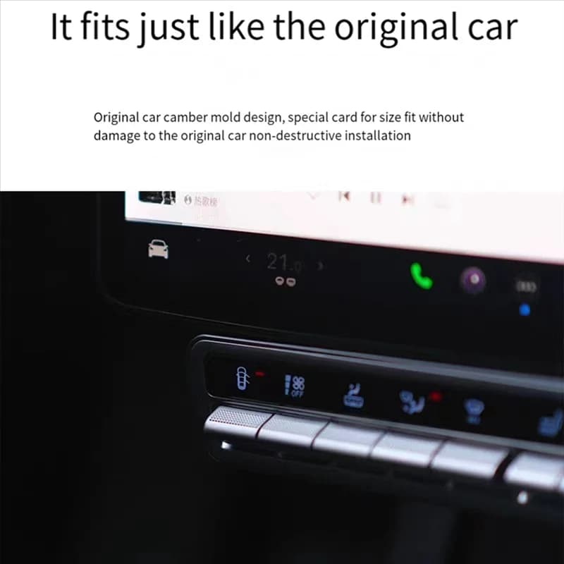 Pulsante fisico intelligente con schermo a spina da 26/28 pin per Tesla Model 3/Y Modifica e aggiornamento Pulsante fisico di controllo centrale Durevole