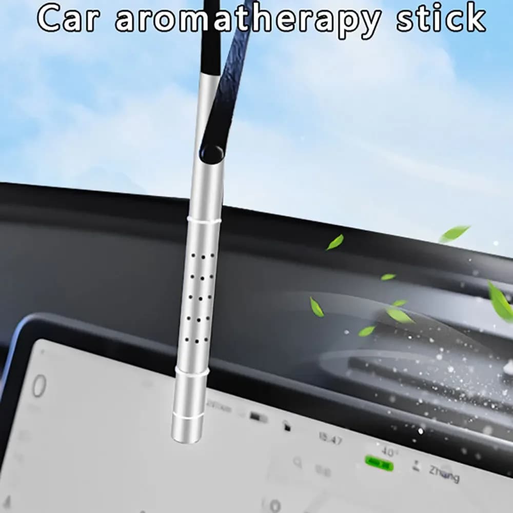 Aromaterapia appesa per Tesla Model Y/S/X/3 highland 2024 2025 Deodorante per ambienti Fragranza Profumo Ciondolo Accessorio per interni auto