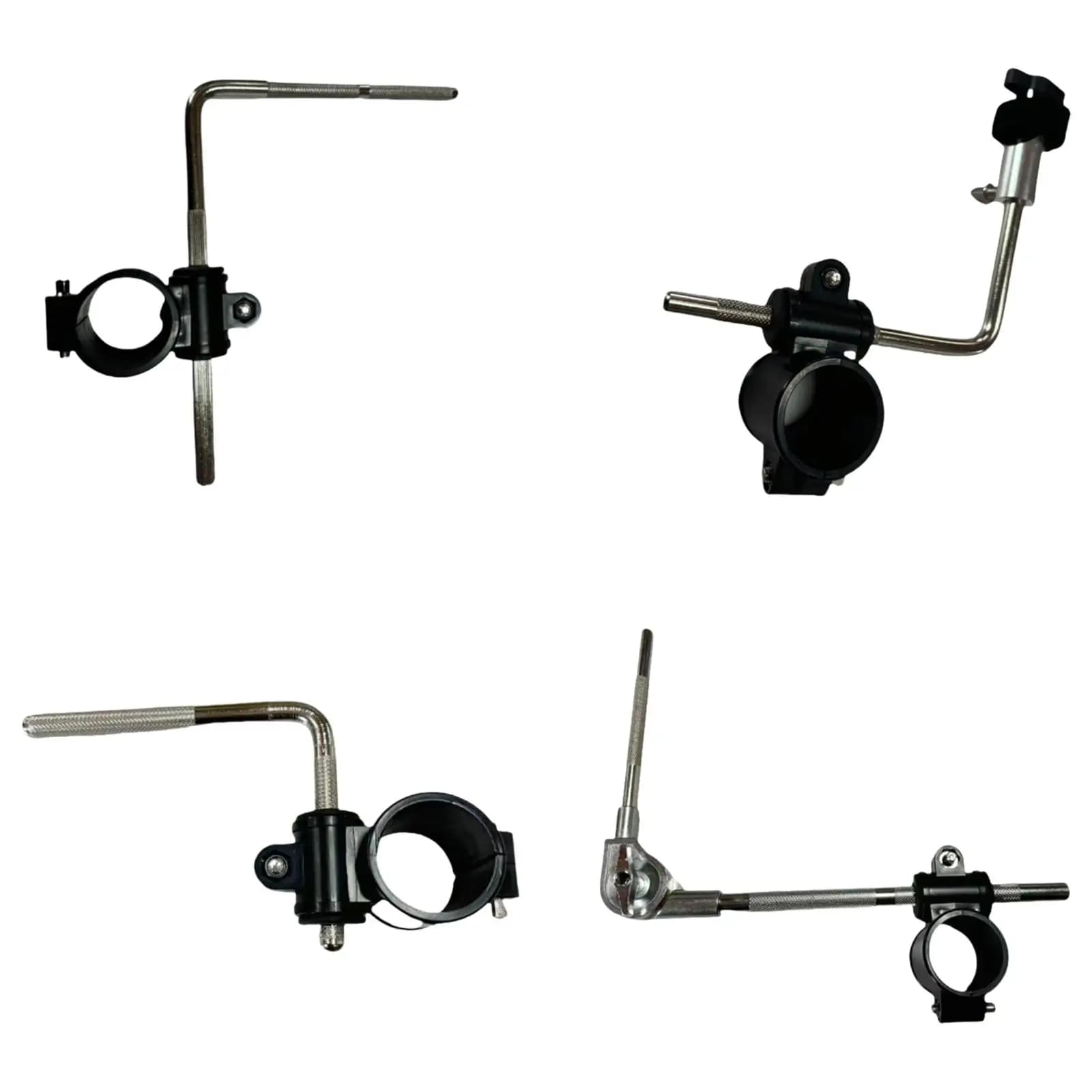 Drum Rack Clamp Holder Multifunctional Clamp Percussion for 19mm 22mm Drum Training Pad Beginner Kit