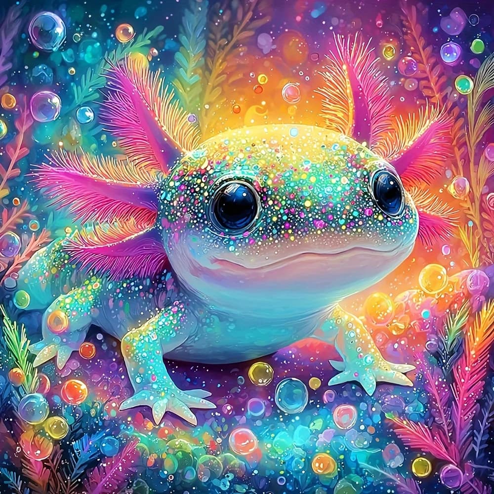 EverShine fai da te pittura diamante 5D Axolotl mosaico salamandra trapano completo ricamo animale del fumetto nuovi arrivi artigianato regalo