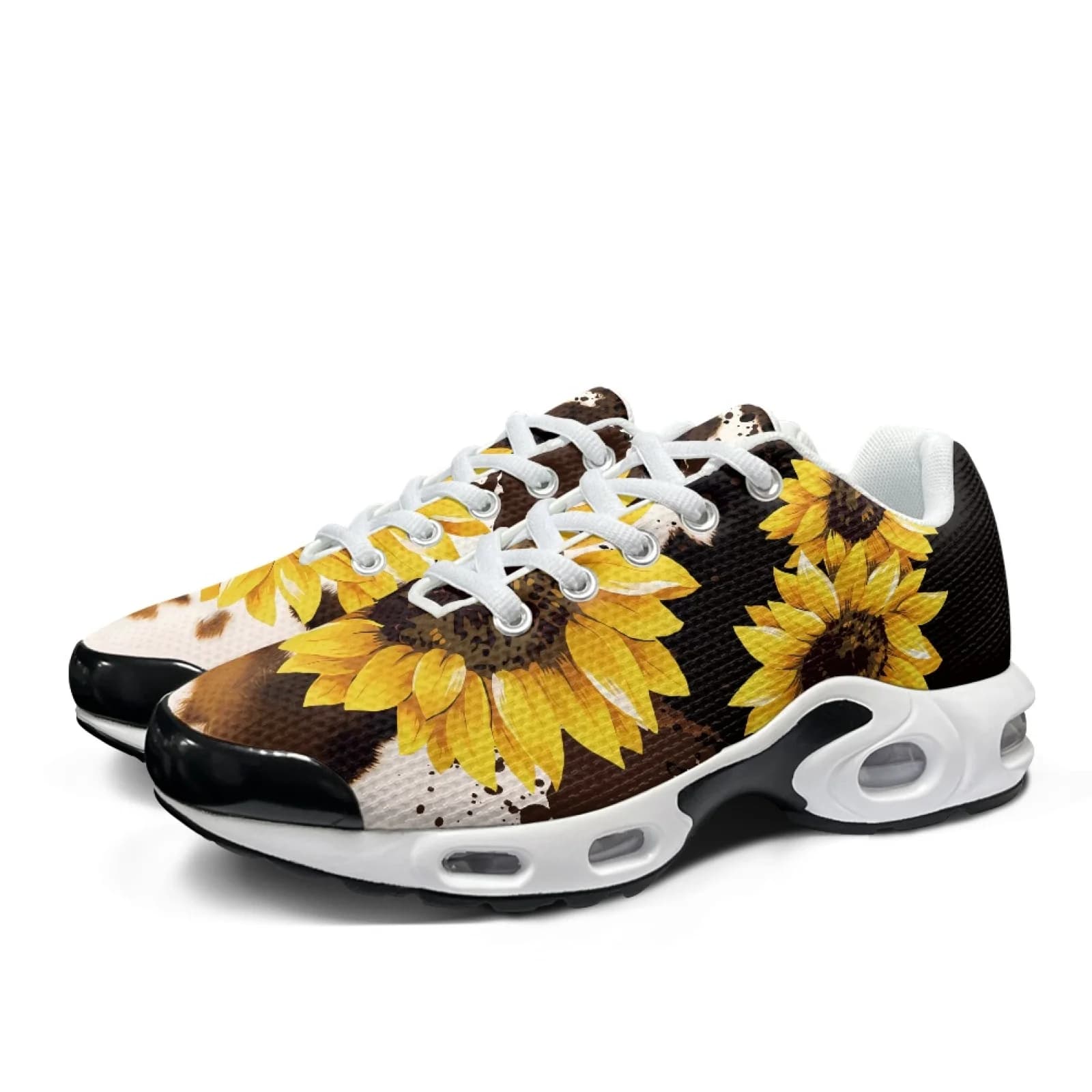 XIXIRIMIDO Air Cushion Sneaker Women's Running Shoe Nurse Shoes Men's Sneakers and Casual Shoes Tenis Feminino Soft Sunflower