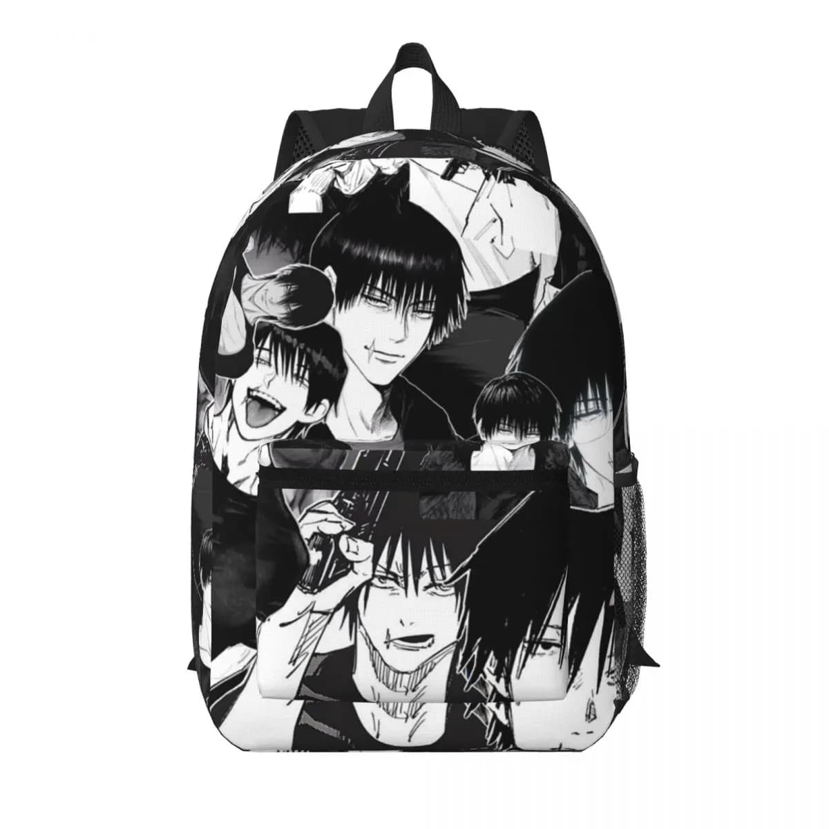 Zaino per studenti T-Toji Fushiguros Manga Knife, borsa da scuola, zaino da viaggio per escursioni, per ragazzi e ragazze, borsa a tracolla
