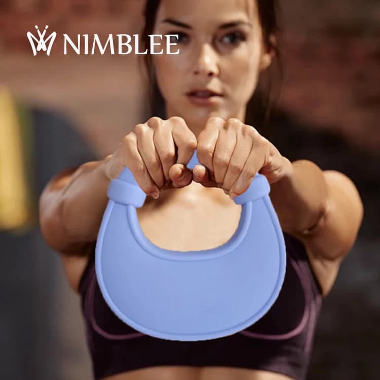 Kettlebell in Acciaio per Allenamento Muscolare delle Braccia, Design a Forma di Borsa, per Fitness e Personal Training