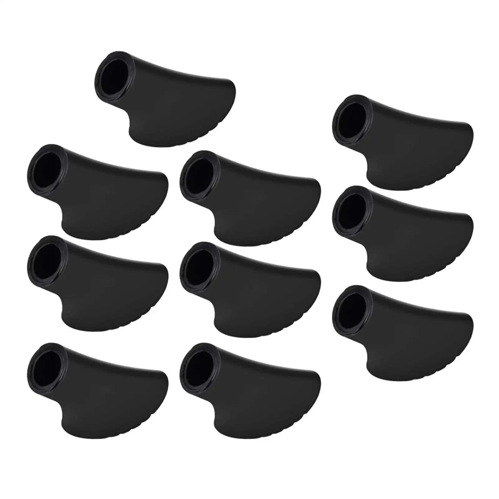 10 pieces tips for trekking sticks accessories lower bearings for rod tips for boots tips for covers