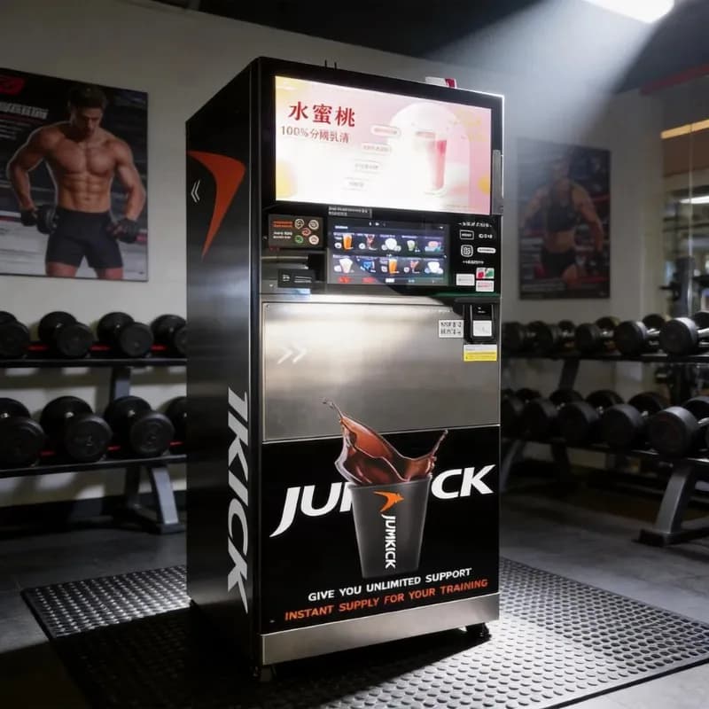 FL Customized Wholesale High-Efficiency Protein Vending Machine with Protein Shake Powder Capacity