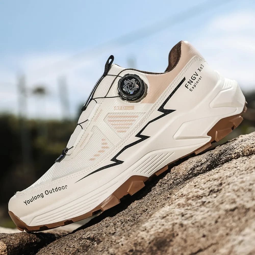 Mens Sneakers Casual Outdoor Anti Slip Shock-absorbing Versatile Off Road Hiking Shoes Comfortable Soft Sole Running Shoes Man