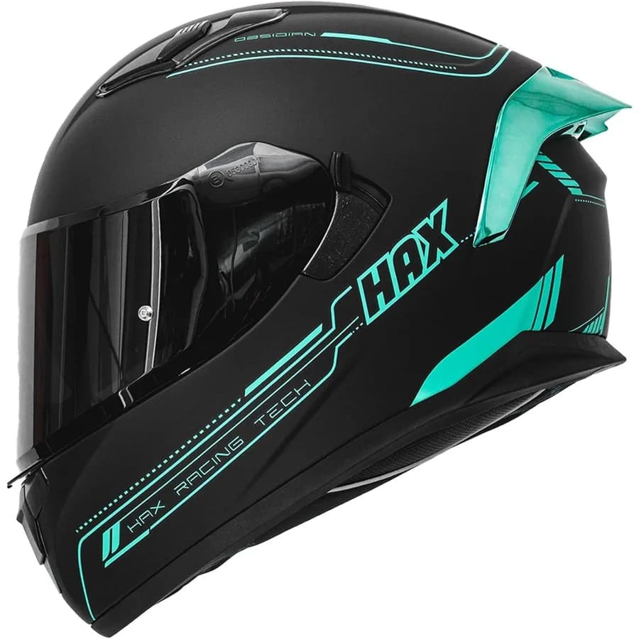 Motorcyclist helmet for adults with double integral visor designed for road and sports cycling with compatibility with Pinlockready DOT lenses