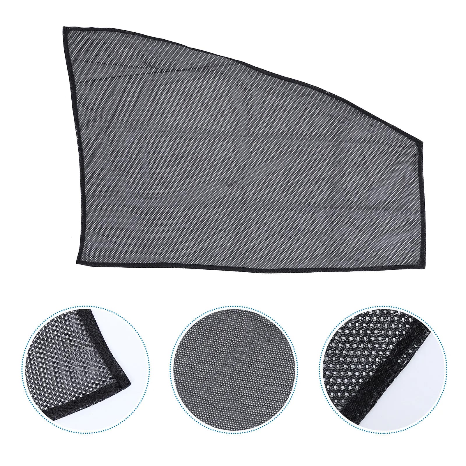 2 pz Tende Parasole Magnetiche Semplici per Finestrini Auto, Tendine Traspiranti Pieghevoli per Auto, Protezione Solare Durevole per Auto