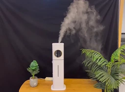 Umidificatore da pavimento russo da 8 litri per macchina per aromaterapia interna a nebbia pesante
