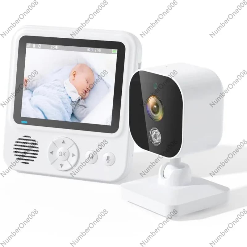 Monitor per Bambini Wireless da 2,8 Pollici, Telecamera a Infrarossi con Visione Notturna, Monitor di Sicurezza per Bambini con Visualizzazione Remota