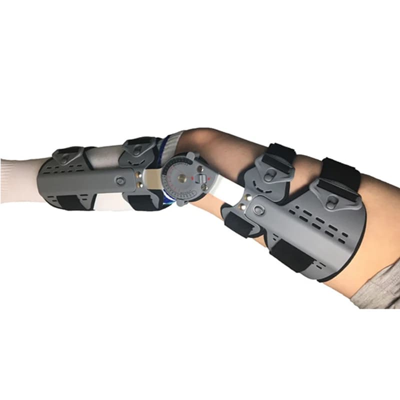 Protezioni per il ginocchio Comodo da indossare Cuscinetto in silicone Tutore per la fissaggio dell'articolazione del ginocchio Staffa regolabile Protezione del ginocchio Supporto telescopico