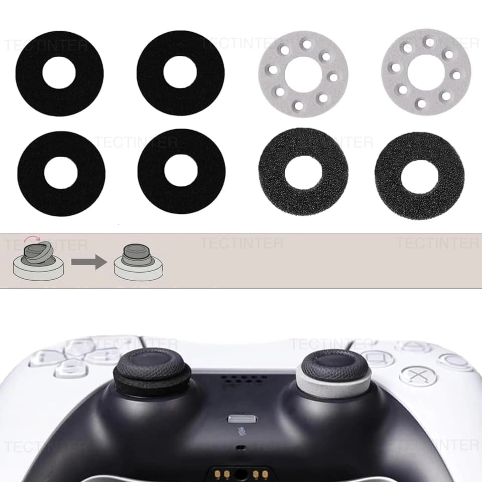 Precision Target Rings Joystick 3D Analog Stick For Nintendo Switch 2/PS5/PS4 Controller Gamepad Aim Assist Ring Motion Control