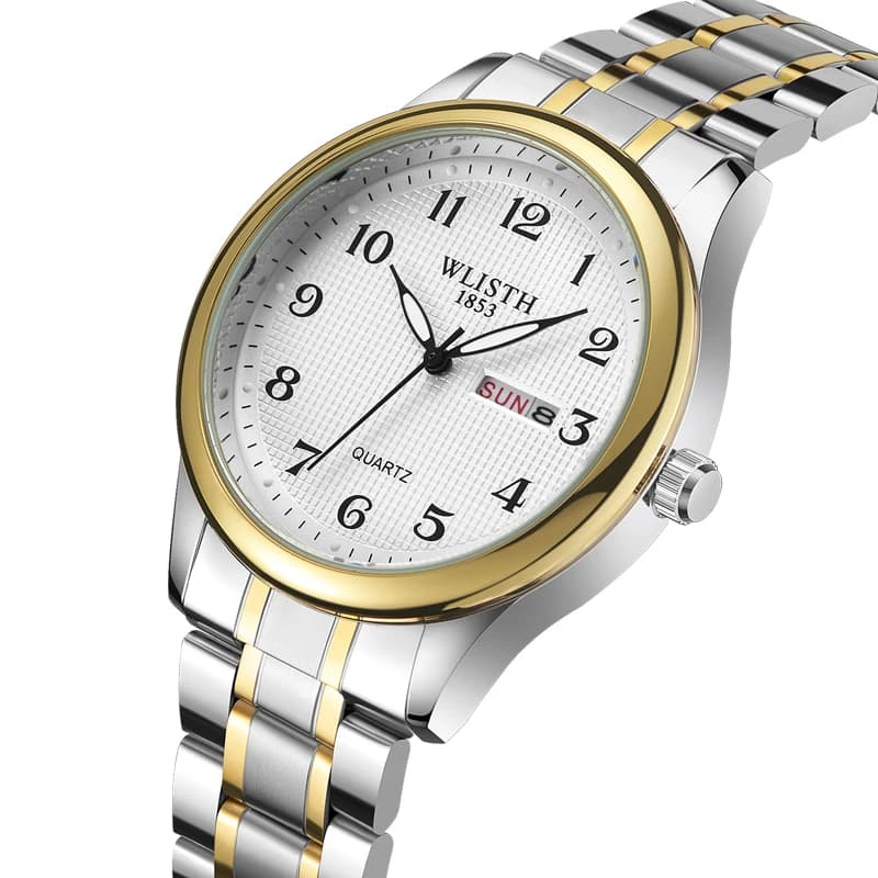 Men's Watch Quartz Watch Luminous Watches With Double Calendar Reloj Mujer Waterproof Sports Couple Watch