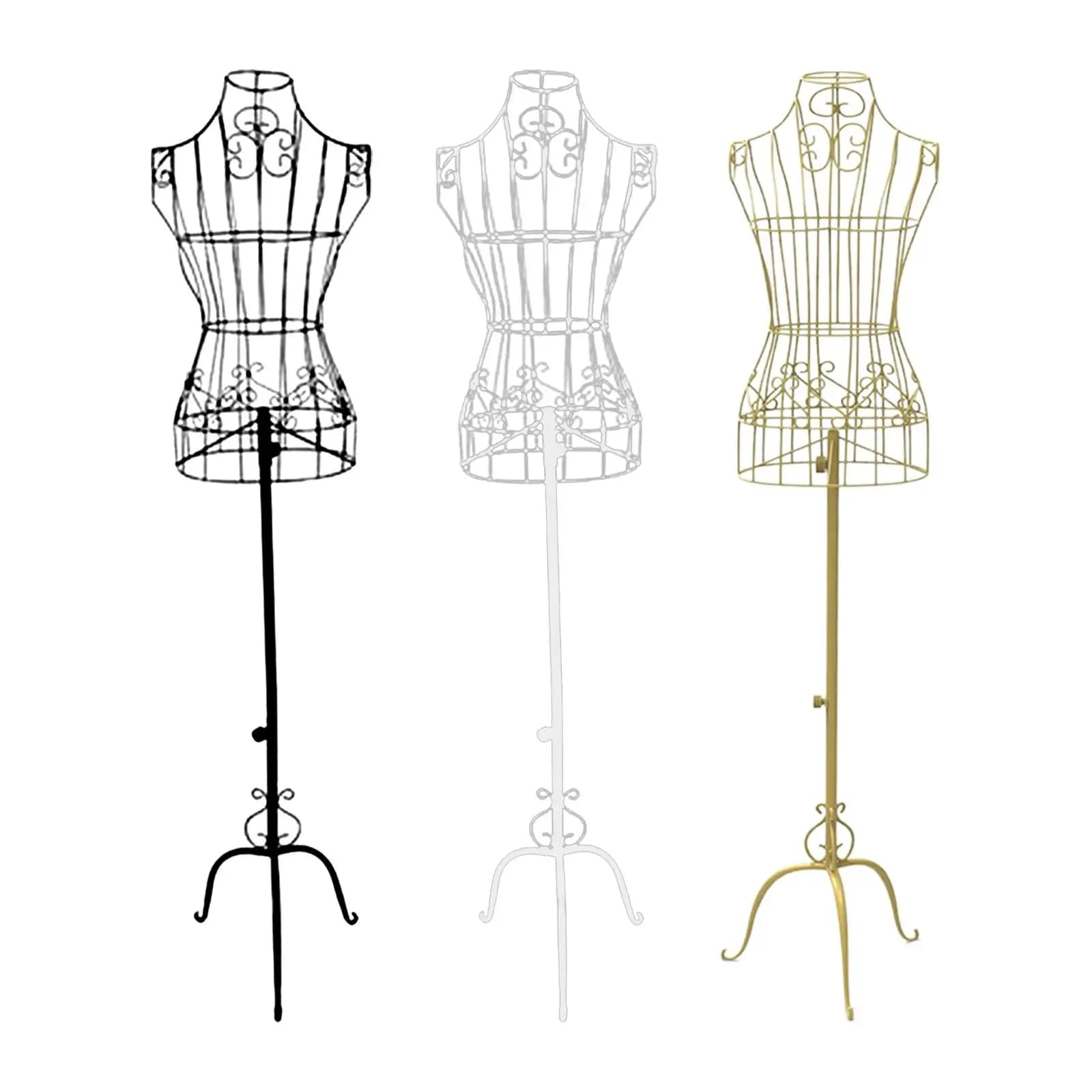 Metallo con Base treppiede Torso corpo superiore per esposizione negozio