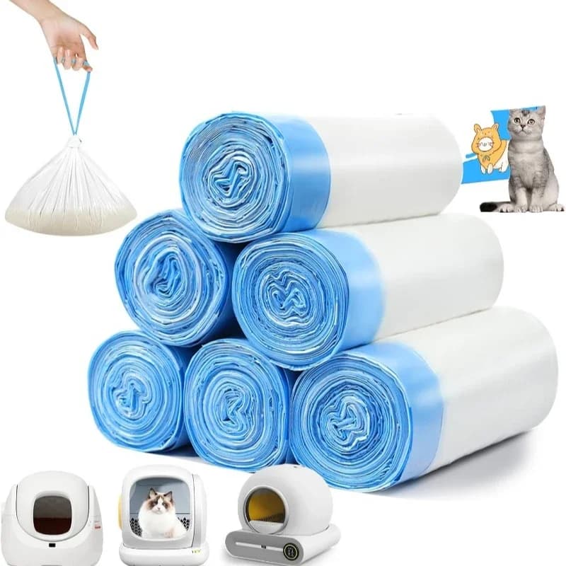 Sacchetti per lettiera extra spessi per lettiera automatica, sacchetti per lettiera per MeoWant/catlink/Tonepie Katzentoilette