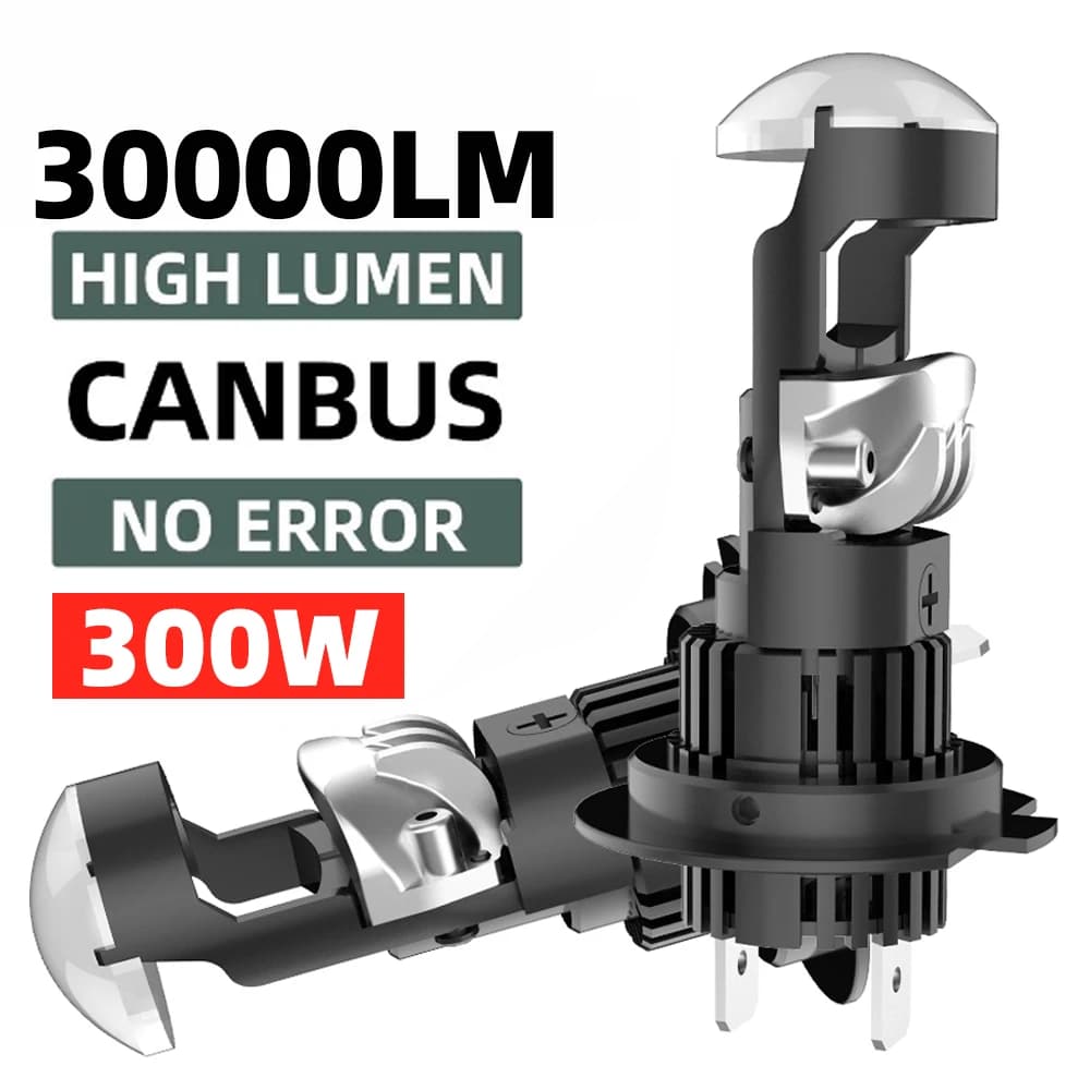 2x Lente Led 1:1 Wireless H7 H11 H8 H9 Proiettore Led 9005 9006 HB3 HB4 Faro Dell'automobile Plug & Play Mini Lente Proiettore Fendinebbia LHD