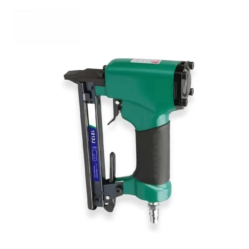 Pistola Sparapunti Pneumatica Professionale 1013J per Mobili e Divani in Acciaio Industriale Calibro 20, 6-13mm, con Garanzia di 1 Anno