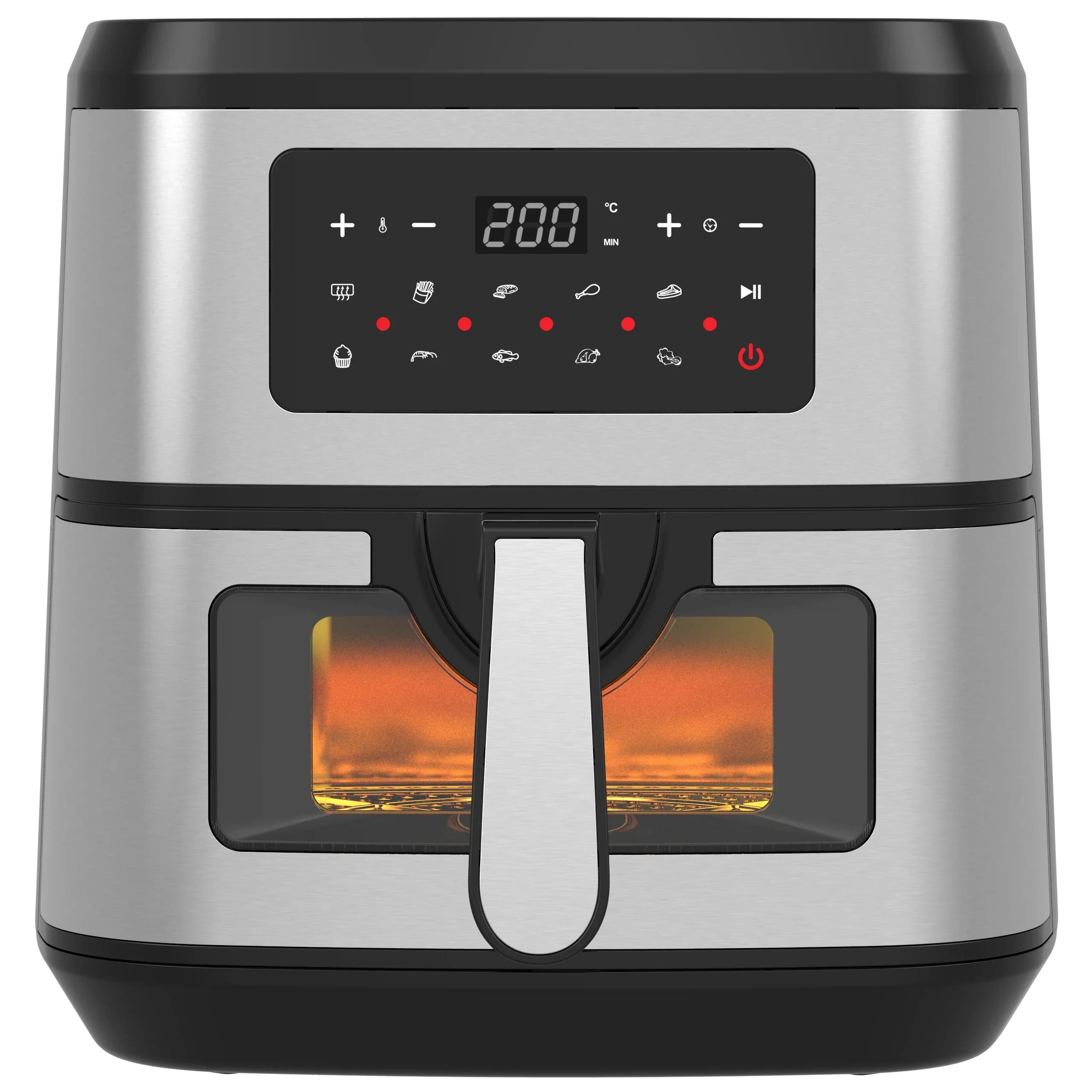 new 10L S.S cover air fryer electric kitchen appliance air frier good price digital control