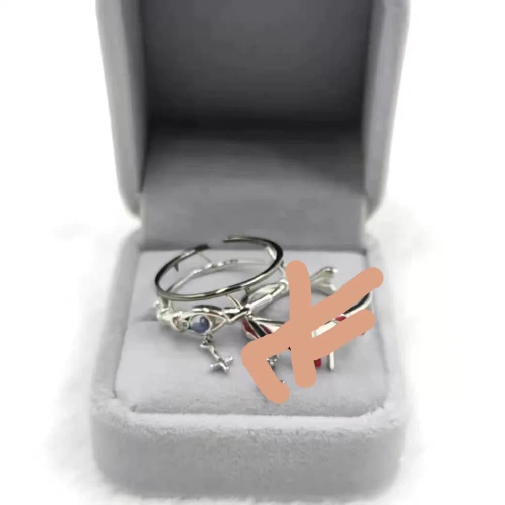 Retro Stereo Cross Punk Finger Ring, Dark Cool Texture Unisex Street Fashion Accessories