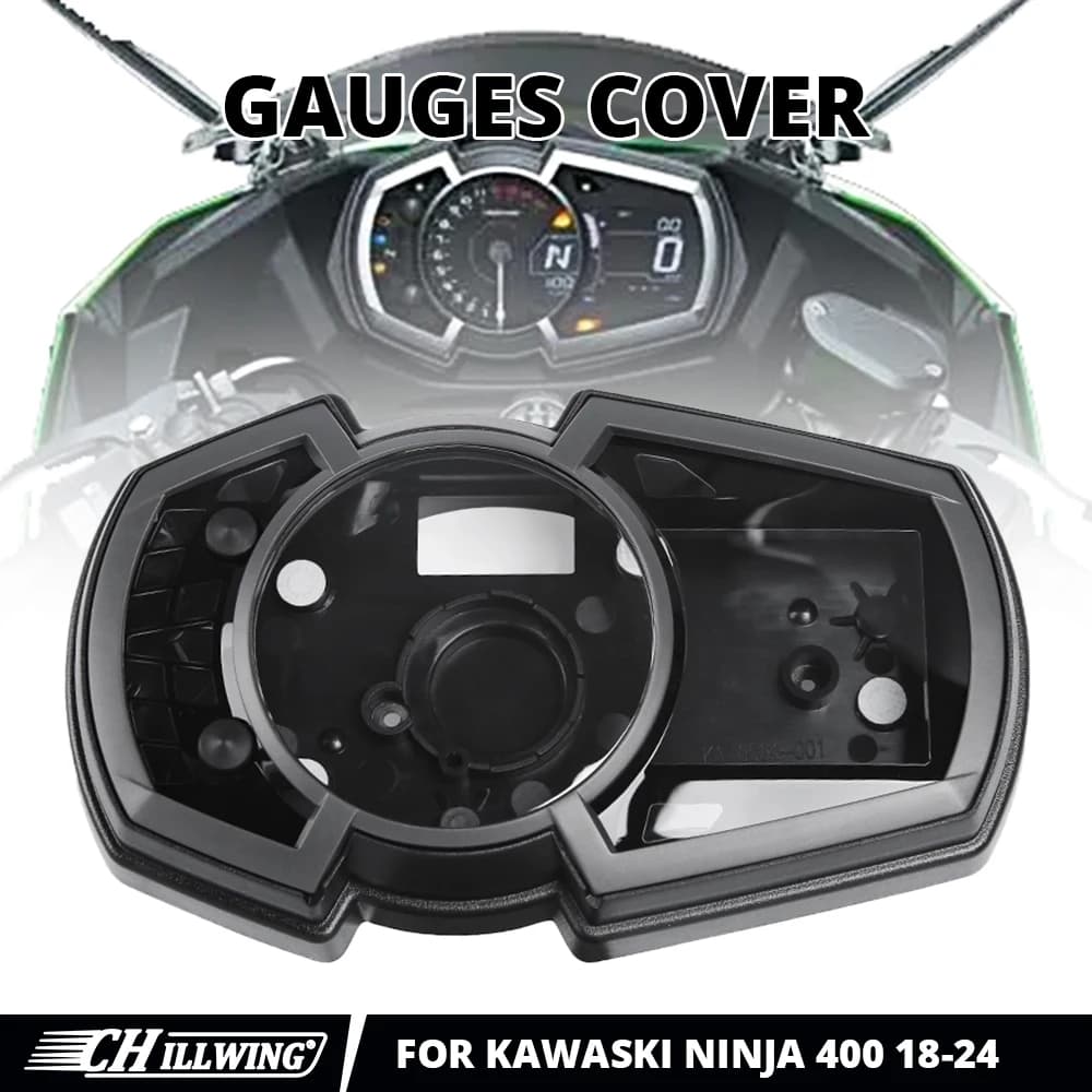 Per Kawasaki Ninja 400 2018 2019 2020 2021 2022 2024 Moto Calibri Copertura Tachimetro Contachilometri Strumento Custodia Scatola di Copertura