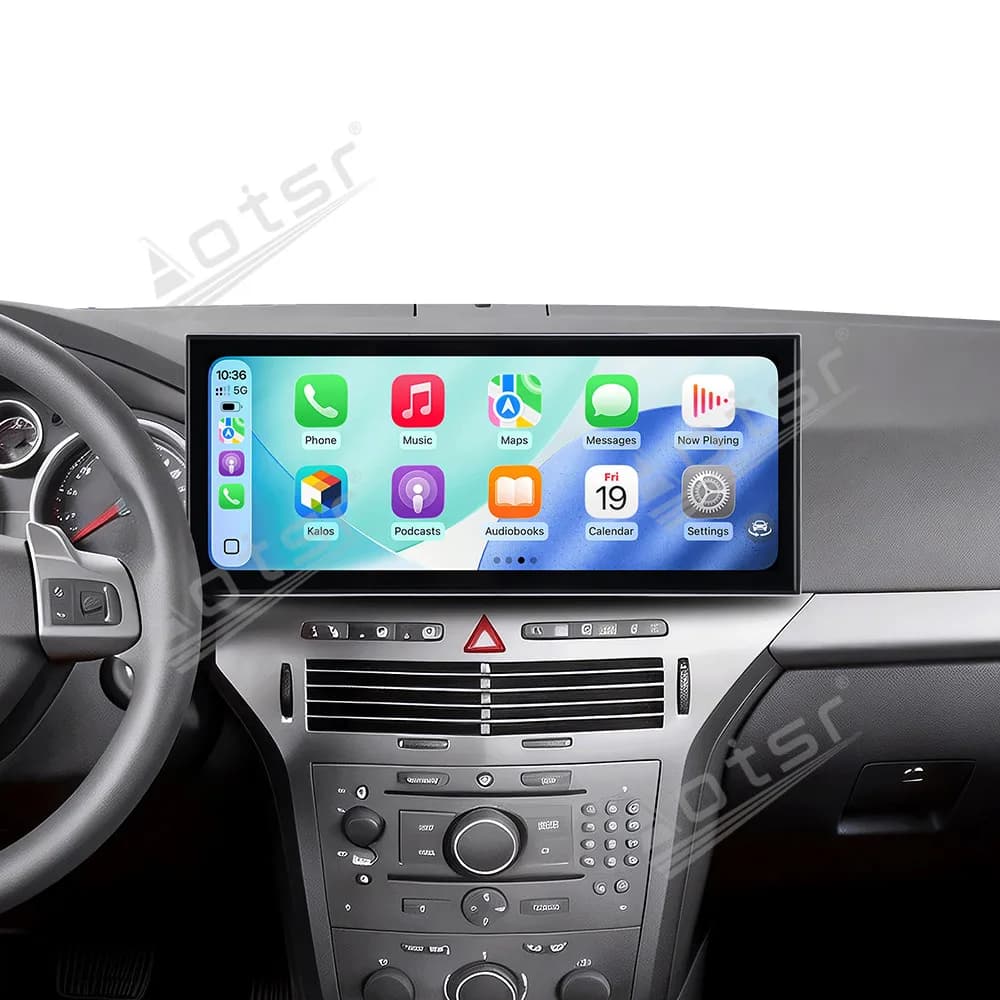 Autoradio Android 15 ad alte prestazioni con display HD da 15,8 pollici, navigatore GPS e stereo intelligente per Opel Zafira / Astra 2004-2014