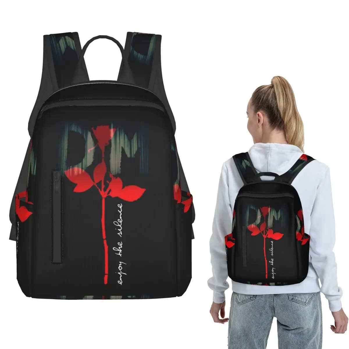 Electronic Rock Depeche Cool Mode (7) Backpack Daypack Boys Girls BookBag School Bag Shoulder Bags for Men Women
