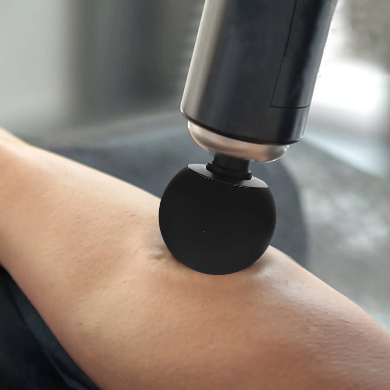 Set di 4 Testine Sostituibili per Pistola Massaggiante, Adattatore per Massaggiatore Muscolare per Atleti, per Sollievo Muscolare Profondo, Uso in Palestra e Recupero Muscolare