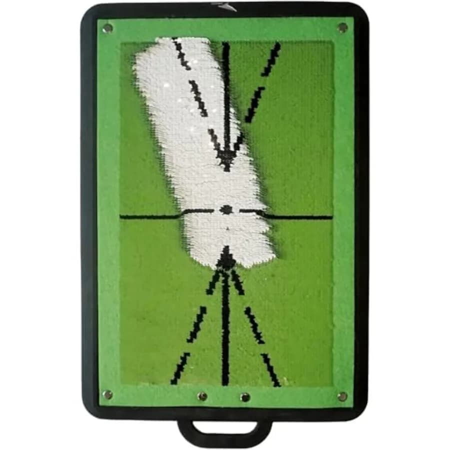 Birdie Golf: Birdie Mat Pro - Ausilio per l'allenamento dello swing, Superficie Sequin Tech, Analizza la traiettoria dello swing e l'impatto della palla, Portatile per uso esterno