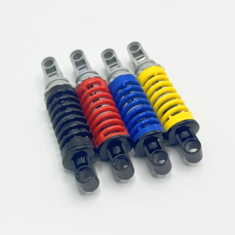 4PCS 79717 79717c01 Ammortizzatore 9L SP3 Collezione di Mattoni Bulk Modulare GBC Giocattolo Per Tecnico MOC FAI DA TE Building Block Compatibile