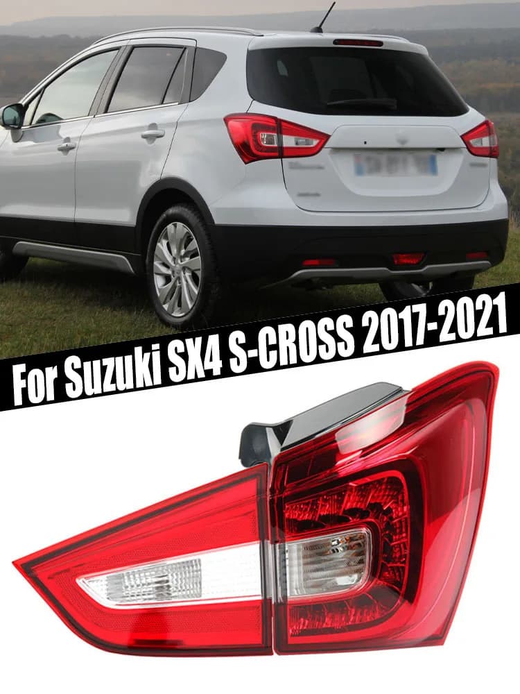 Auto LED Fanale posteriore Freno Indicatore di direzione retromarcia Avvertimento Fendinebbia Fanale posteriore per Suzuki SX4 S-CROSS 2017-2021
