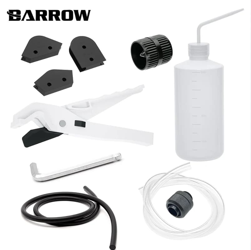BARROW OD12/14/16mm Acrylic/PMMA/PETG Hard Tube Bending Mould Kit + Water Bottle + 24pin Power Starter Water Cooler System Tool
