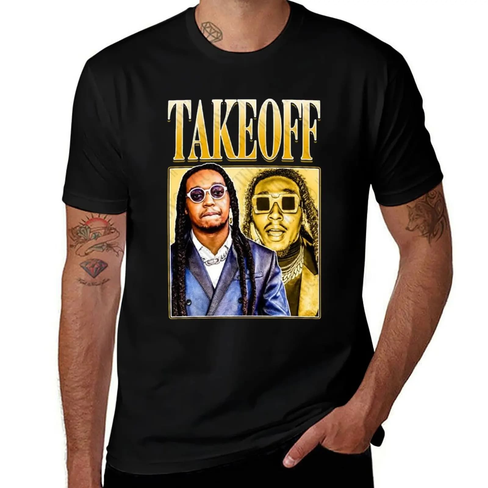 T-shirt Rip Takeoff, maglietta casual alla moda estiva