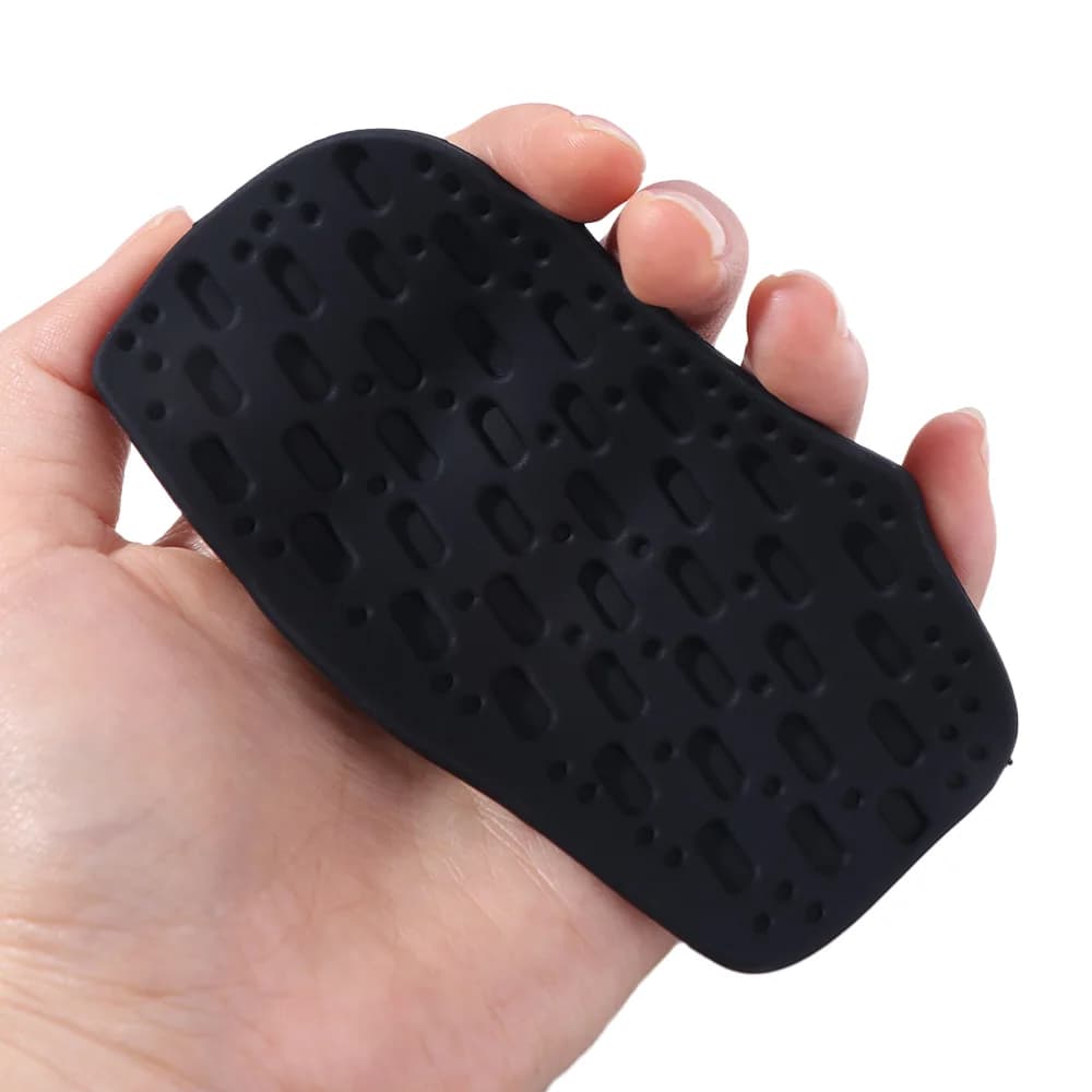 1 Pair Ergonomic Weight Lifting Grips Anti-slip Honeycomb-shaped Workout Gym Gloves Silicone Soft Silicone Palm Grips Men Women