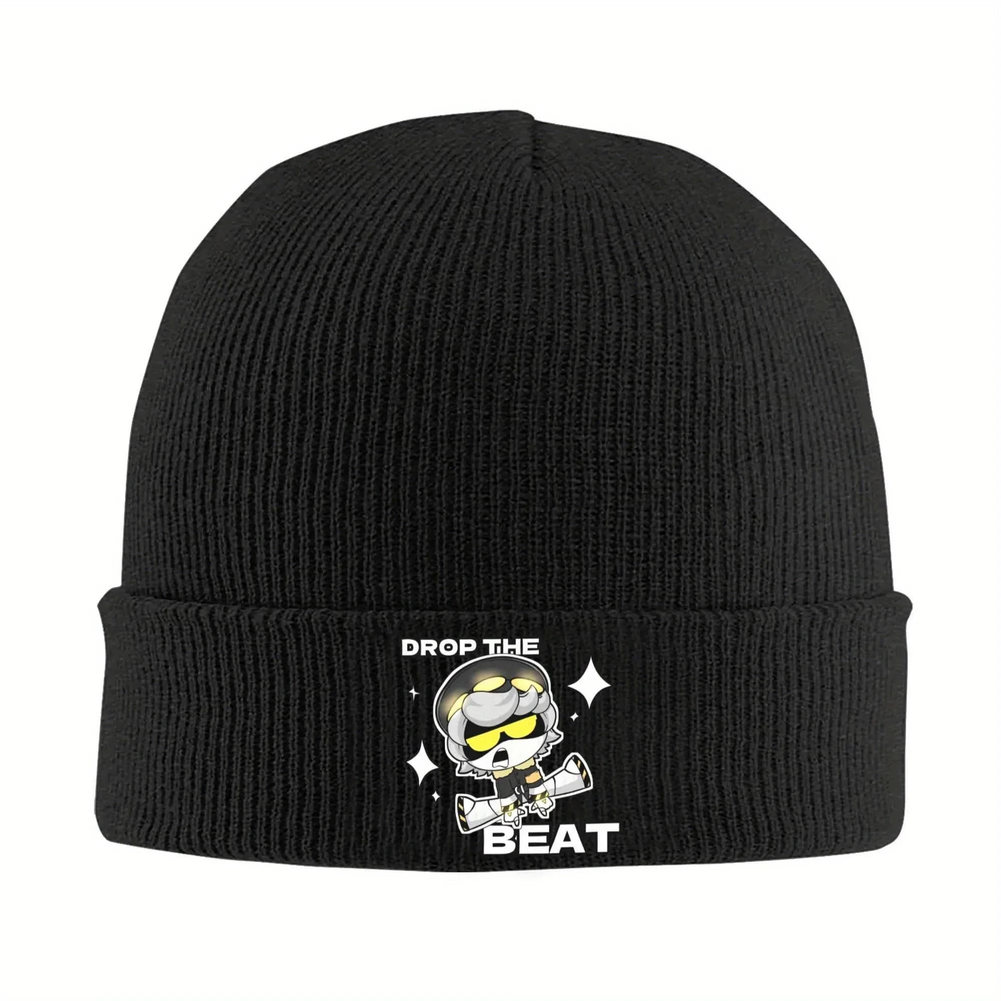 New Cartoon Murder Drones N Knitted Hat Beanies Autumn Winter Hat Warm Unisex Casual Anime Drone Killer Cap Men Women Gifts