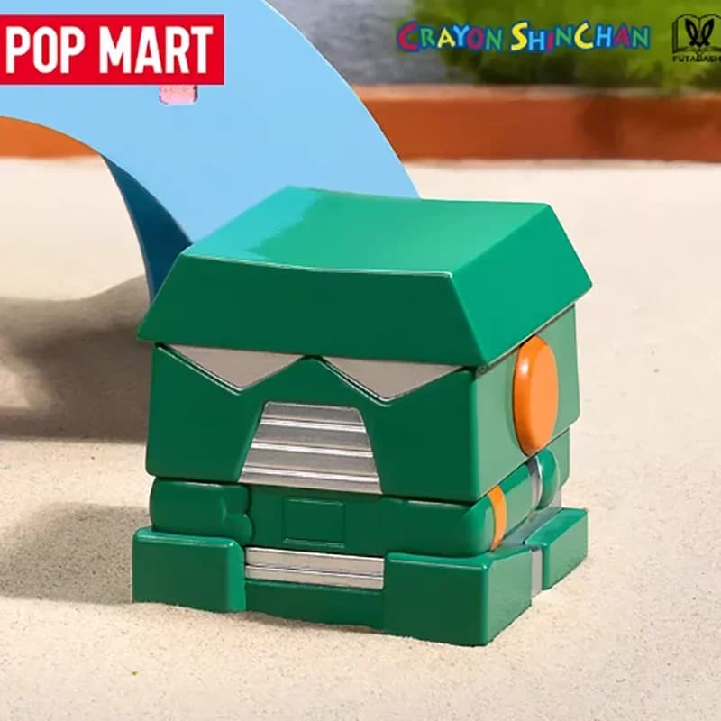 POP MART Crayon Shinchan POP CUBE-3 Series Blind Box Toys Kawaii Anime Action Figure Surprise Mystery Box Dolls Girl