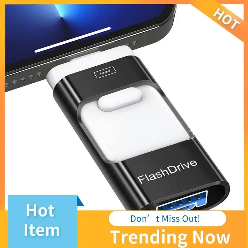 Le migliori offerte Chiavetta USB per telefono, chiavetta USB Memory Stick 3 in 1 per telefono/Pad/Android/computer/laptop/PC