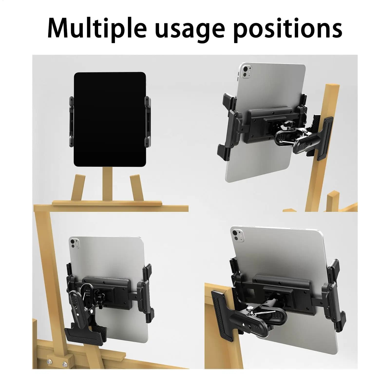 tablet Supporto universale per tavoli da disegno per studenti d'arte Morsetto flessibile per tablet Clip per telefono per copiare schizzi e dipingere