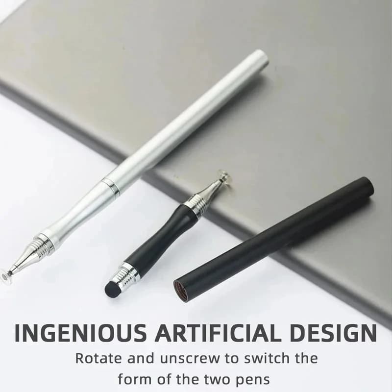 1-4Pcs 2in1 Stylus Pen Universal Drawing Tablet Capacitive Screen Touch Pens For Mobile Android Phone Smart Pencil Accessories