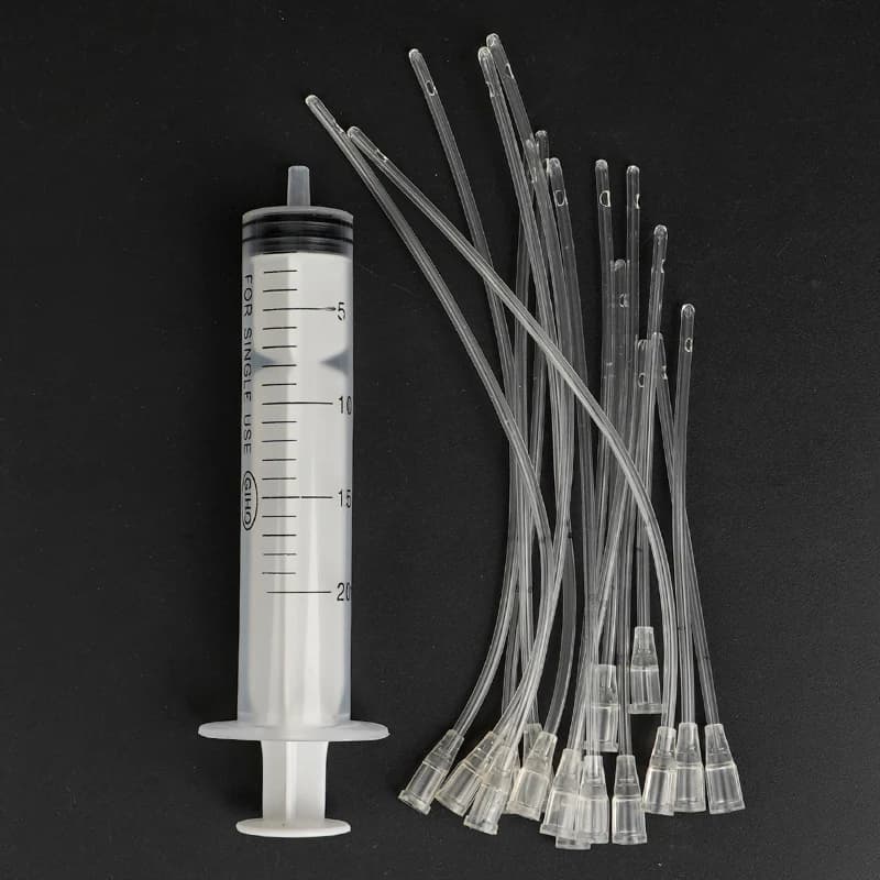 Tubo per mangiatoia per pappagalli per uccelli, siringa per medicinali per latte per uccelli con tubi di alimentazione morbidi, kit di strumenti per l'alimentazione degli uccelli per bambini
