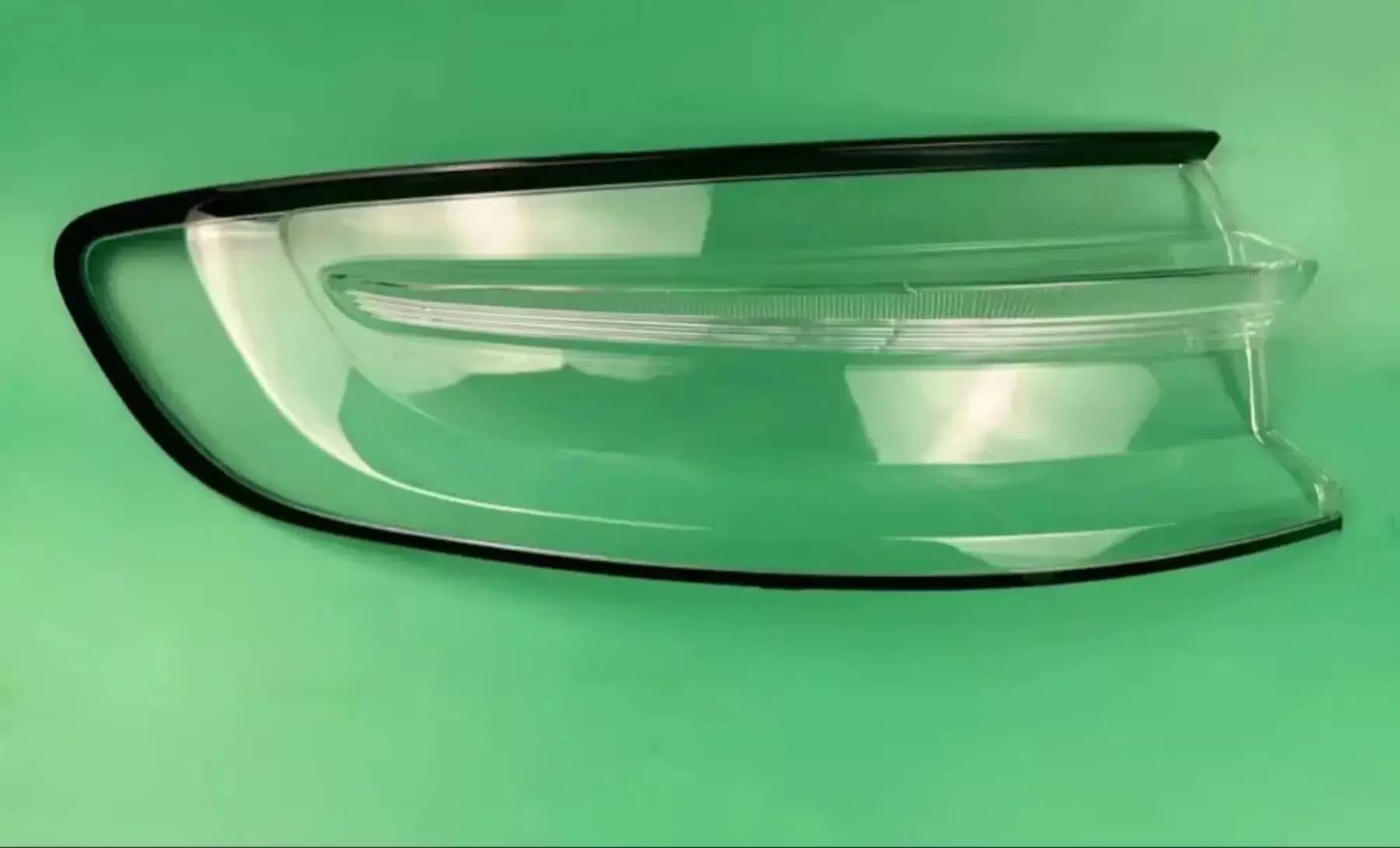 Faro per auto Lampada in vetro Borsette Paralume trasparente Copriobiettivo faro per Porsche Macan Turbo 18-23