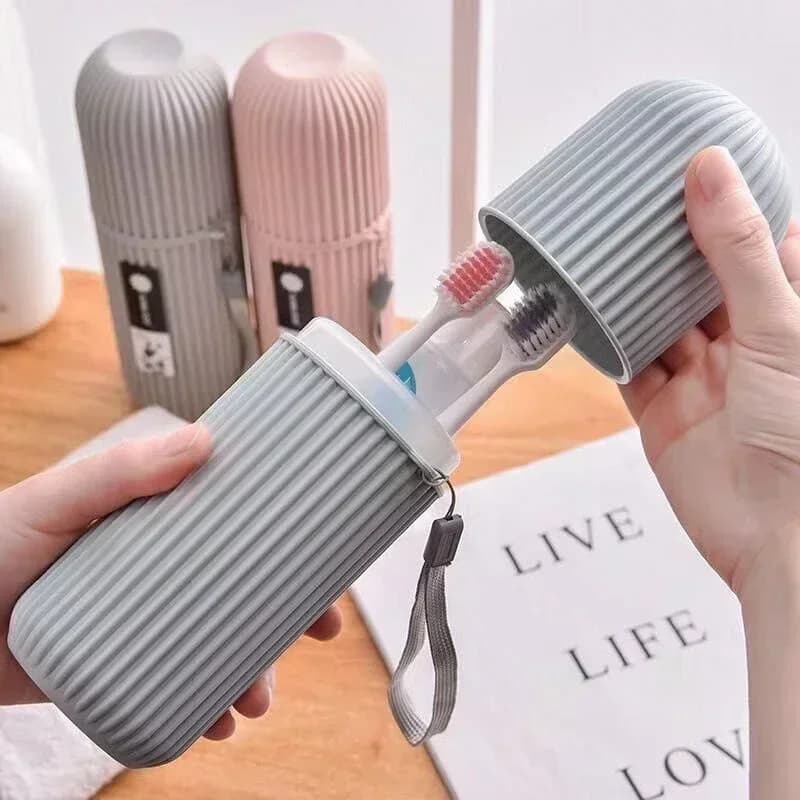 Toothpaste Toothbrush Portable Protect Holder Case Camping Storage Box Protect Toothpaste Toothbrush Travel Gear Storag
