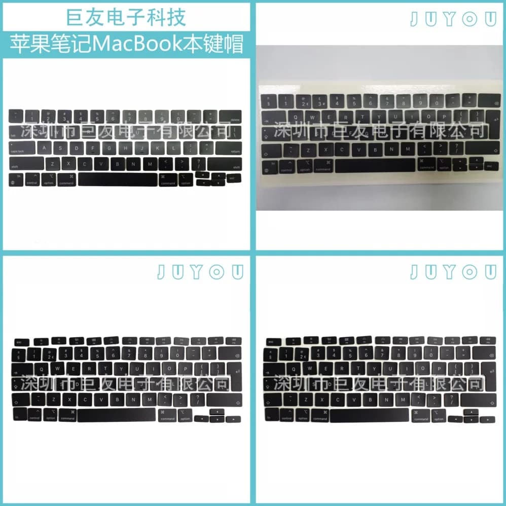 Tasti di Ricambio per MacBook Pro A1534 A1706 A1932 A1708 A1707, Accessori per Tastiera per Apple Macbook Pro