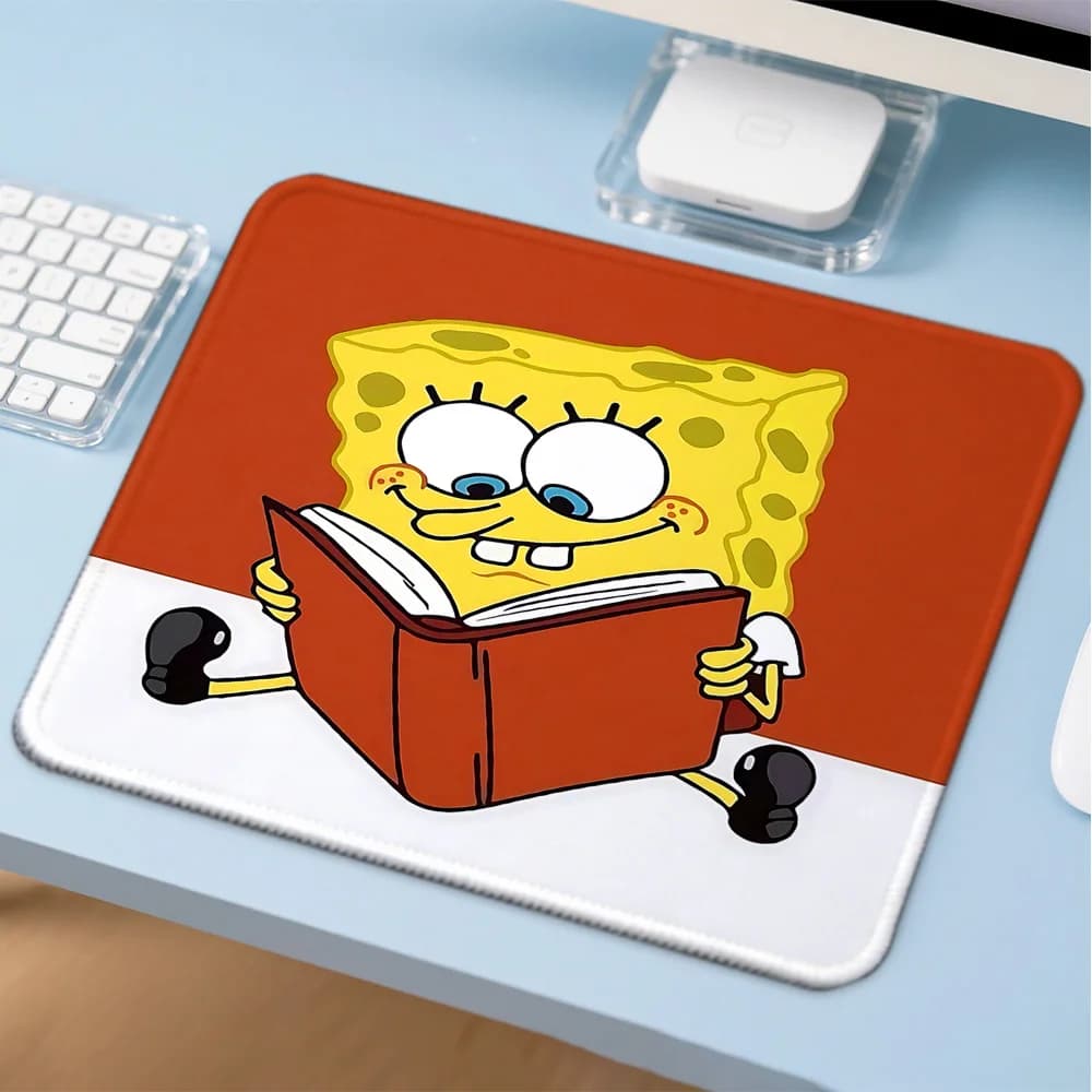 S-Spongebobs keyboard mat, computer mat, desk accessories, PC gamer mouse mat, corporate gaming mats, anime mouse mat, table decoration