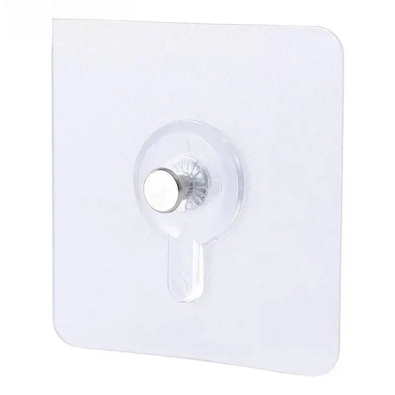 No-Drill Wall-Mounted Projector Screen Hooks Living Room Home Use Strong Load-Bearing Traceless Nail-Free Adhesive Hooks