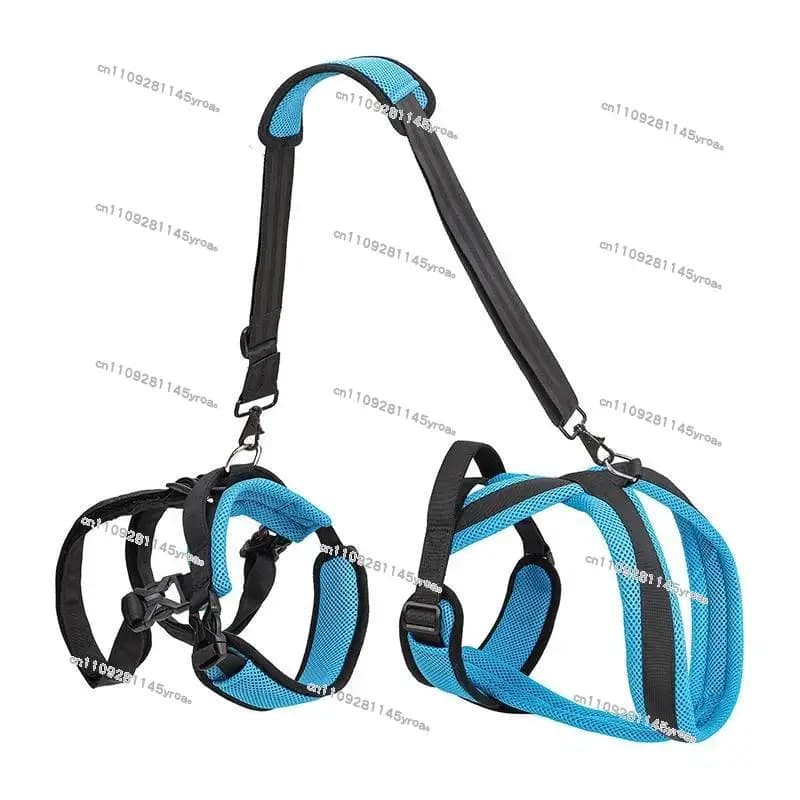Dog Front and Rear Auxiliary Harness Pet Front and Rear Leg Integrated Harness Leash