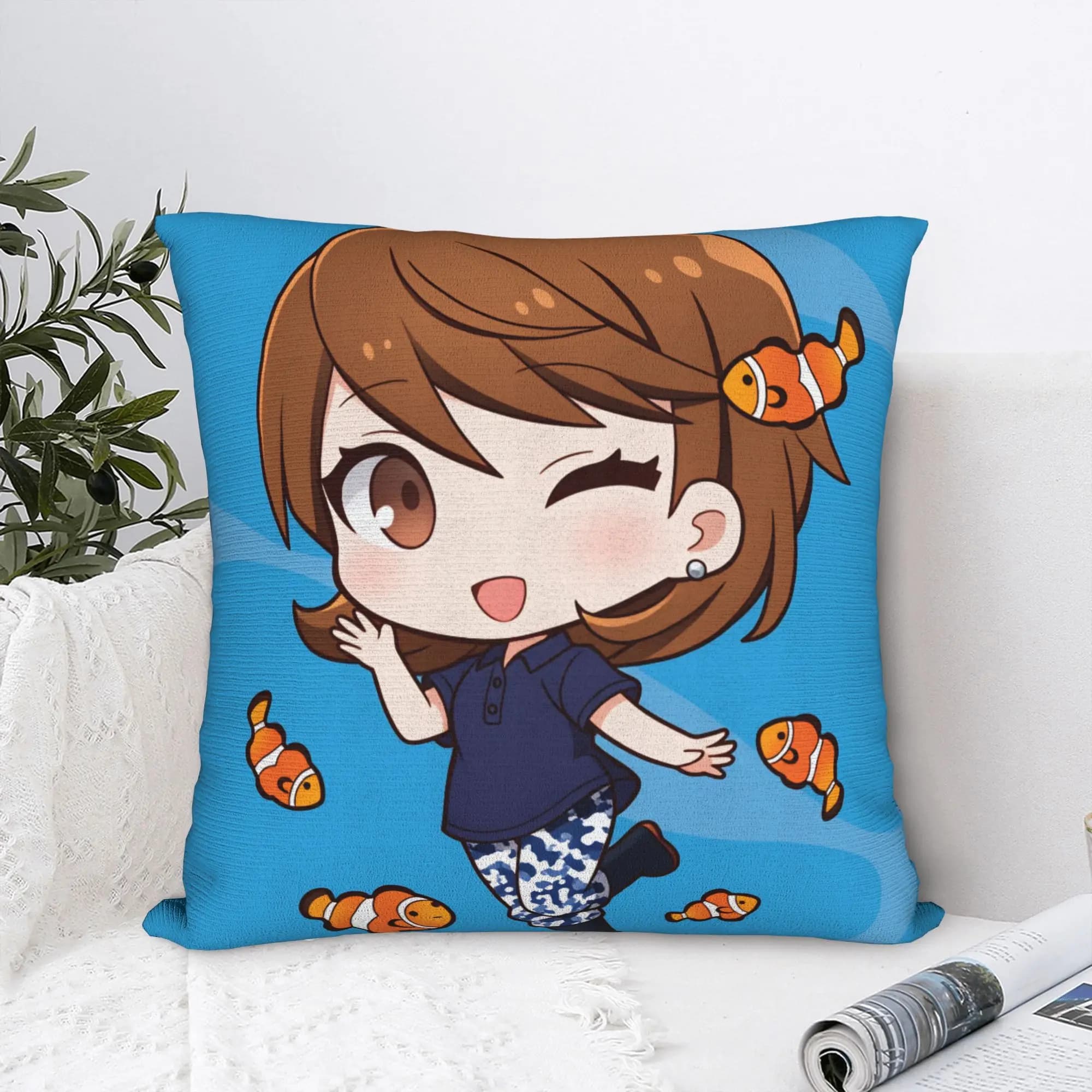 P-Personas Characters Pillow Case Design Pillow Cover Fashion Pillowcases For Couch Sofa Bedroom